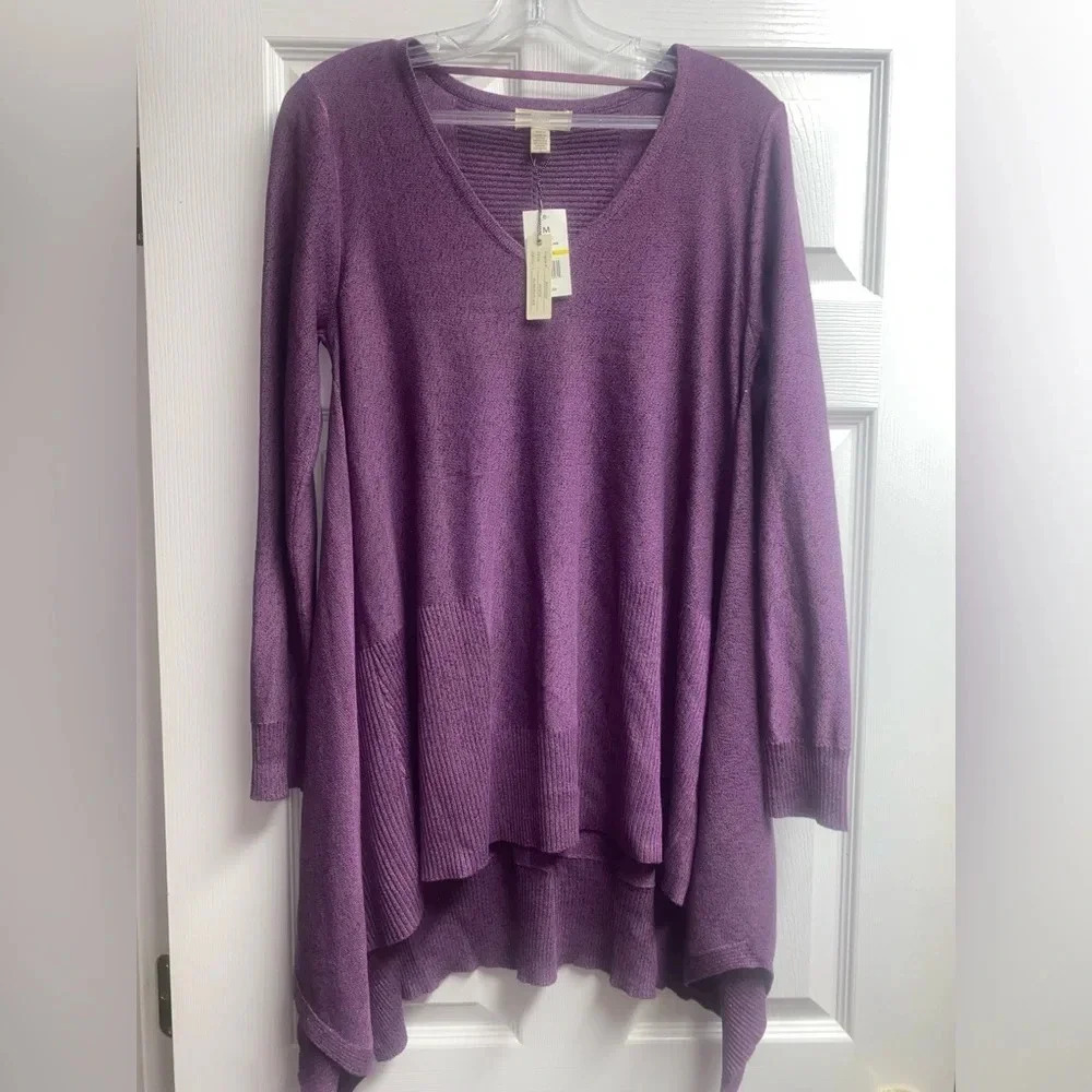 NWT Cupio Viscose Bled Tunic Top With Slight Sparkle/ Shimmer Size Medium